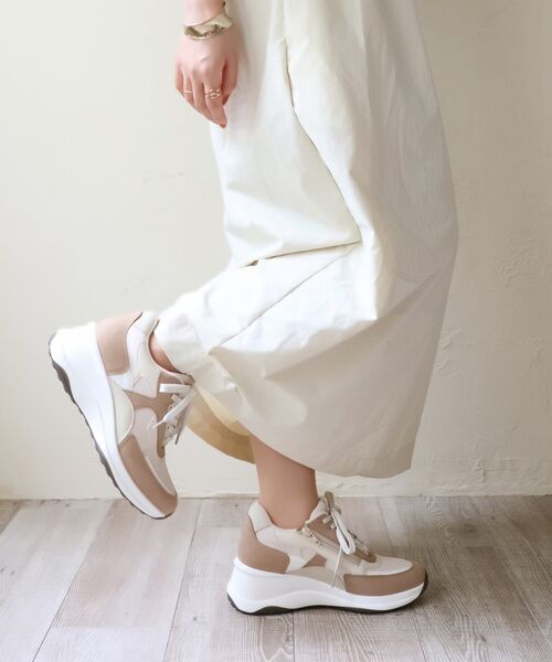 MODE KAORI / モードカオリ スニーカー | 【本革】厚底ヒールアップスニーカー21508 | 詳細20