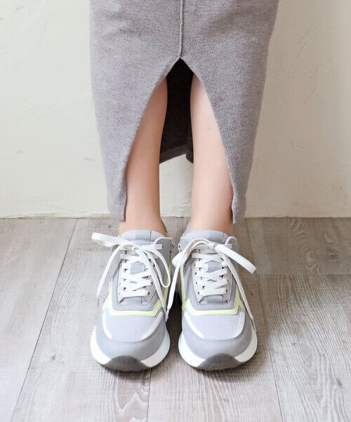 MODE KAORI / モードカオリ スニーカー | 【本革】厚底ヒールアップスニーカー21508 | 詳細29