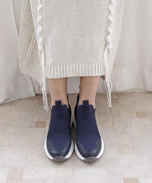 MODE KAORI / モードカオリ スニーカー | 厚底ニットスニーカー21510 | 詳細17