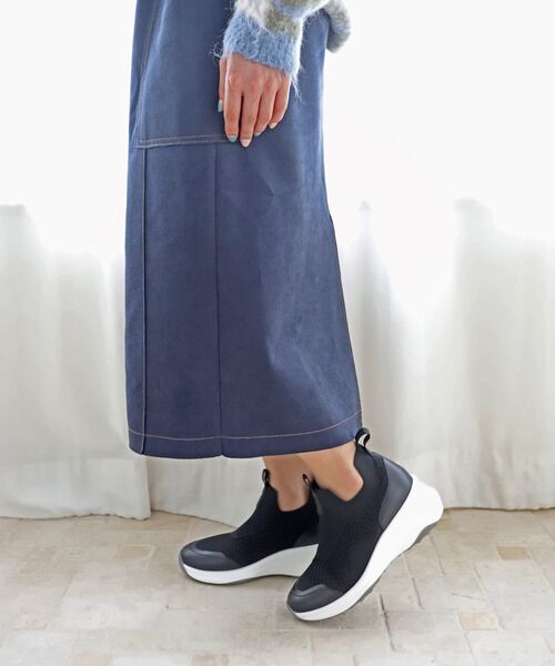 MODE KAORI / モードカオリ スニーカー | 厚底ニットスニーカー21510 | 詳細26