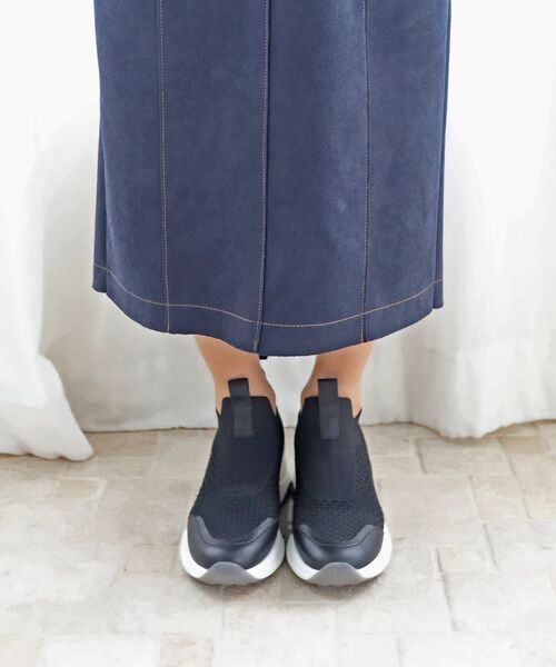 MODE KAORI / モードカオリ スニーカー | 厚底ニットスニーカー21510 | 詳細27