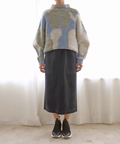 MODE KAORI / モードカオリ スニーカー | 厚底ニットスニーカー21510 | 詳細28