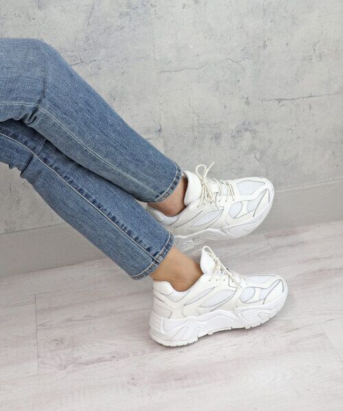 メロディ&カオリ ヒールアップスニーカー21518 （スニーカー）｜MODE KAORI