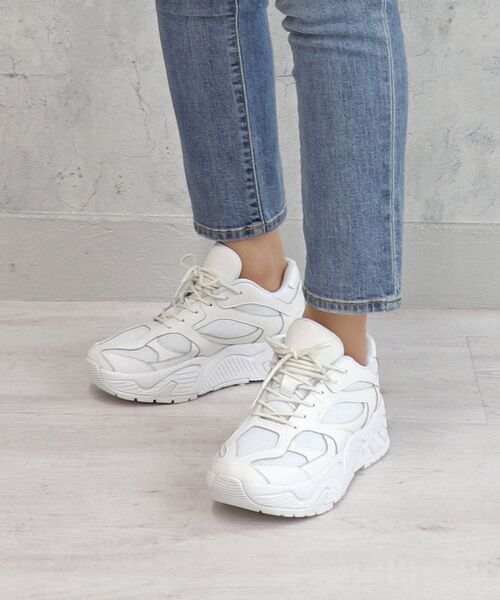 ヒールアップスニーカー21518 （スニーカー）｜MODE KAORI