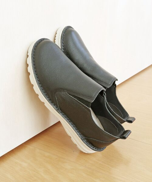 MODE KAORI / モードカオリ スニーカー | 【本革】撥水レザースニーカー6105 | 詳細16