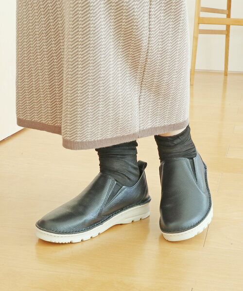 MODE KAORI / モードカオリ スニーカー | 【本革】撥水レザースニーカー6105 | 詳細18