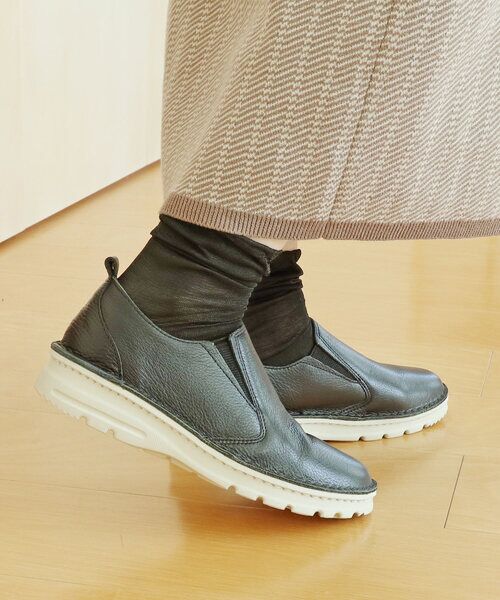 MODE KAORI / モードカオリ スニーカー | 【本革】撥水レザースニーカー6105 | 詳細19