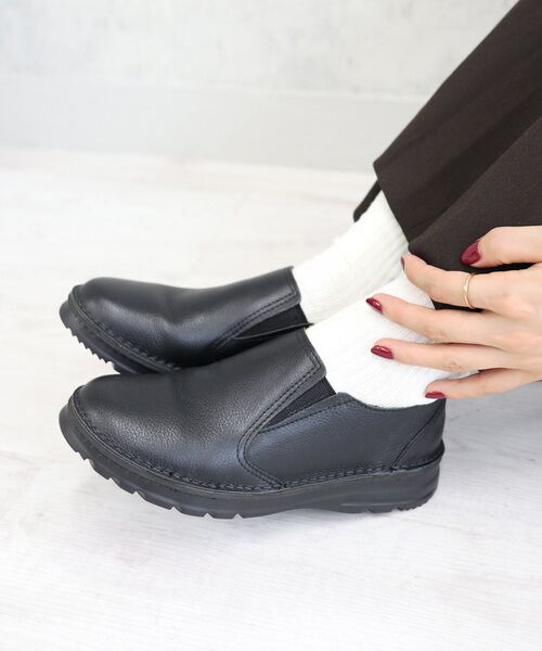 MODE KAORI / モードカオリ スニーカー | 【本革】撥水レザースニーカー6105 | 詳細30