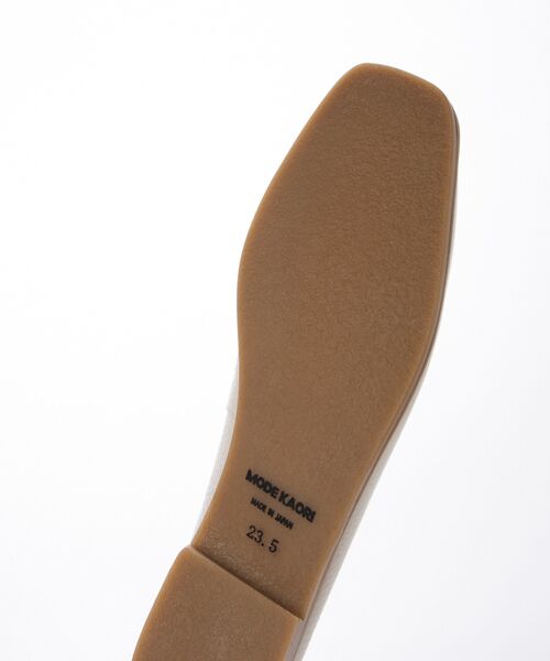 MODE KAORI / モードカオリ フラットシューズ | 【本革】モカシューズ7118 | 詳細3
