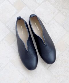 MODE KAORI / モードカオリ フラットシューズ | 【本革】Vカットスリッポンシューズ7121