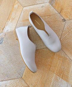 MODE KAORI / モードカオリ フラットシューズ | 【本革】Vカットスリッポンシューズ7121