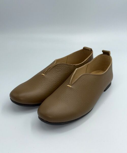 MODE KAORI / モードカオリ フラットシューズ | 【本革】Vカットスリッポンシューズ7121 | 詳細2