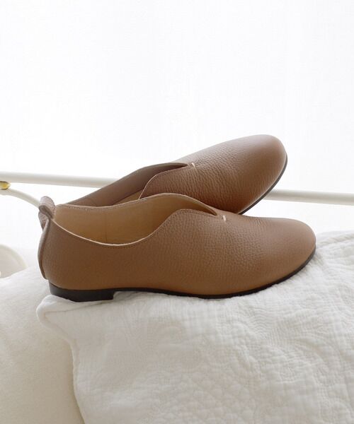 MODE KAORI / モードカオリ フラットシューズ | 【本革】Vカットスリッポンシューズ7121 | 詳細6