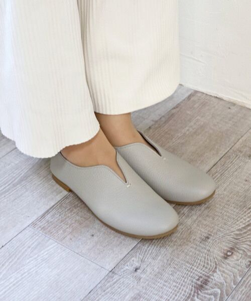 MODE KAORI / モードカオリ フラットシューズ | 【本革】Vカットスリッポンシューズ7121 | 詳細26