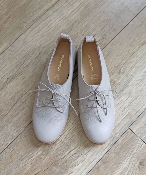 MODE KAORI / モードカオリ フラットシューズ | 【本革】レースアップシューズ7122 | 詳細23