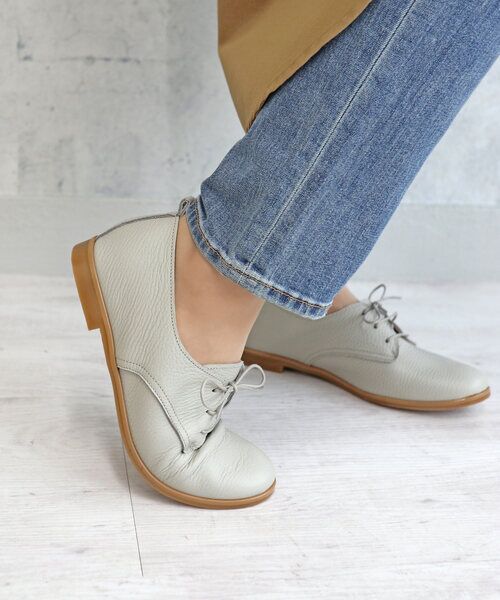 MODE KAORI / モードカオリ フラットシューズ | 【本革】レースアップシューズ7122 | 詳細27