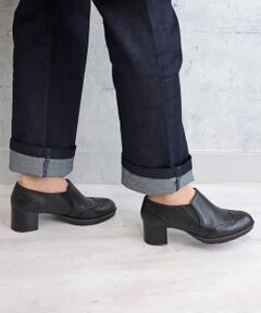 MODE KAORI / モードカオリ パンプス | 【本革】 ウィングチップサイドゴアブーティ 21514