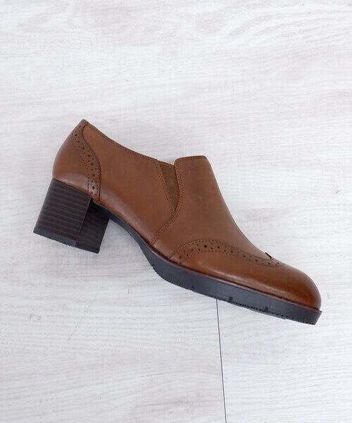 MODE KAORI / モードカオリ パンプス | 【本革】 ウィングチップサイドゴアブーティ 21514 | 詳細21