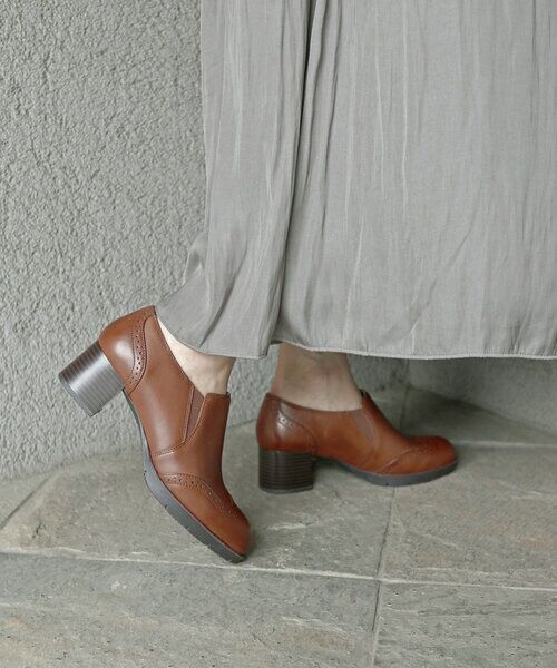 MODE KAORI / モードカオリ パンプス | 【本革】 ウィングチップサイドゴアブーティ 21514 | 詳細24