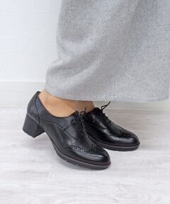 MODE KAORI / モードカオリ パンプス | 【本革】 ウィングチップレースアップブーティ 21515
