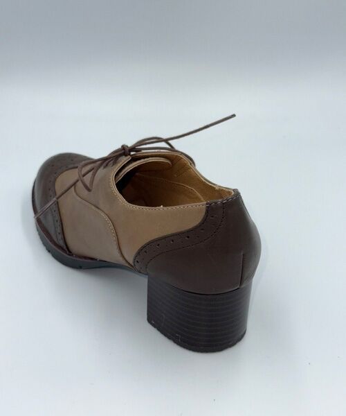 MODE KAORI / モードカオリ パンプス | 【本革】 ウィングチップレースアップブーティ 21515 | 詳細3