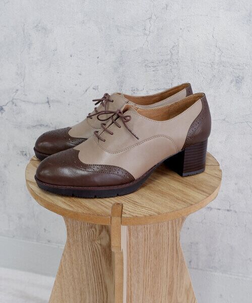 MODE KAORI / モードカオリ パンプス | 【本革】 ウィングチップレースアップブーティ 21515 | 詳細6