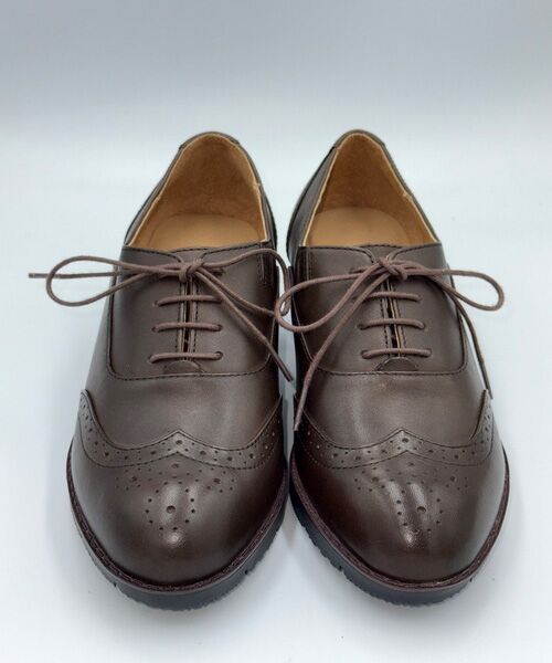 MODE KAORI / モードカオリ パンプス | 【本革】 ウィングチップレースアップブーティ 21515 | 詳細8