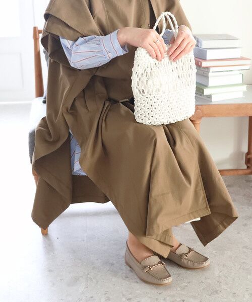 MODE KAORI / モードカオリ フラットシューズ | 【本革】 ビット付きローファーシューズ 6702 | 詳細7