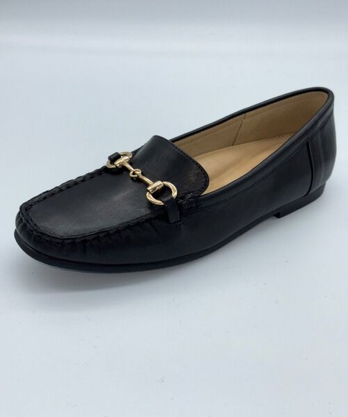 MODE KAORI / モードカオリ フラットシューズ | 【本革】 ビット付きローファーシューズ 6702 | 詳細10