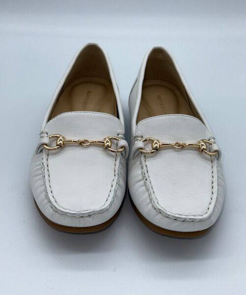 MODE KAORI / モードカオリ フラットシューズ | 【本革】 ビット付きローファーシューズ 6702 | 詳細17