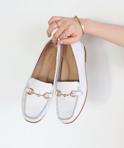 MODE KAORI / モードカオリ フラットシューズ | 【本革】 ビット付きローファーシューズ 6702 | 詳細22