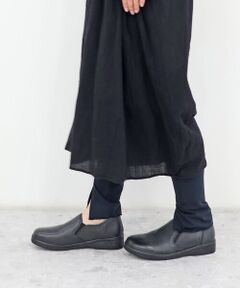 MODE KAORI / モードカオリ フラットシューズ | 【本革】 レザースリッポンシューズ 6703