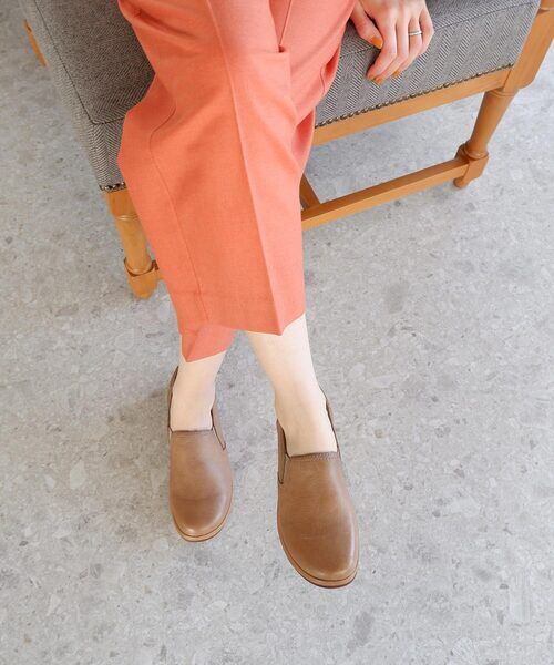 MODE KAORI / モードカオリ フラットシューズ | 【本革】 レザースリッポンシューズ 6703 | 詳細8