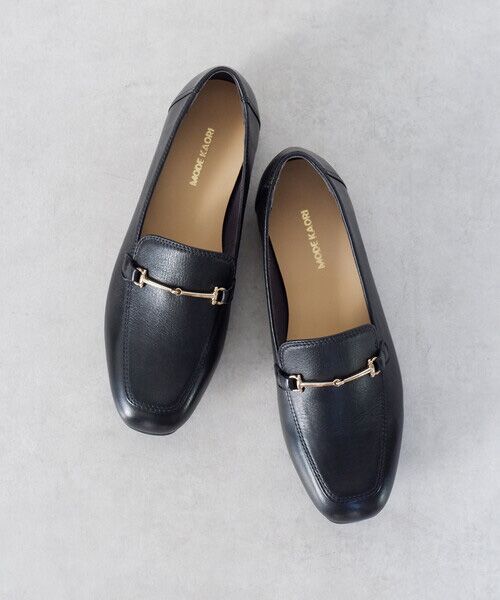 MODE KAORI / モードカオリ フラットシューズ | 【本革】 スクエアビットローファー 6710 | 詳細22