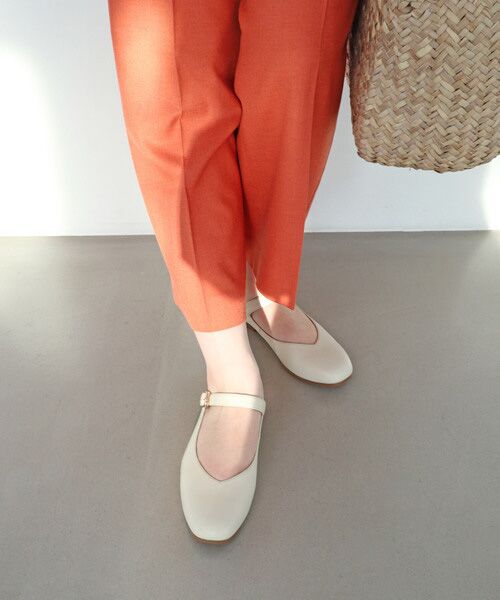 MODE KAORI / モードカオリ フラットシューズ | 【本革】 Vカットストラップシューズ 6720 | 詳細7