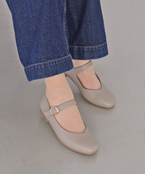 MODE KAORI / モードカオリ フラットシューズ | 【本革】 Vカットストラップシューズ 6720 | 詳細15