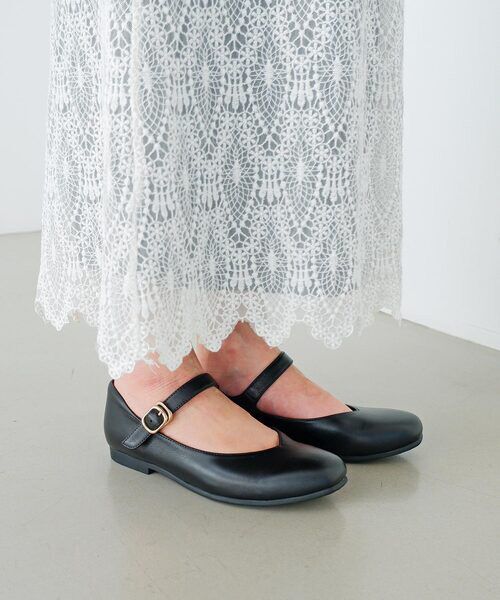 MODE KAORI / モードカオリ フラットシューズ | 【本革】 Vカットストラップシューズ 6720 | 詳細21