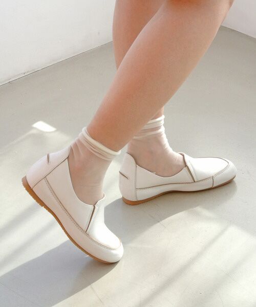 MODE KAORI / モードカオリ フラットシューズ | 【本革】 ボロネーゼスリッポン 6721 | 詳細19