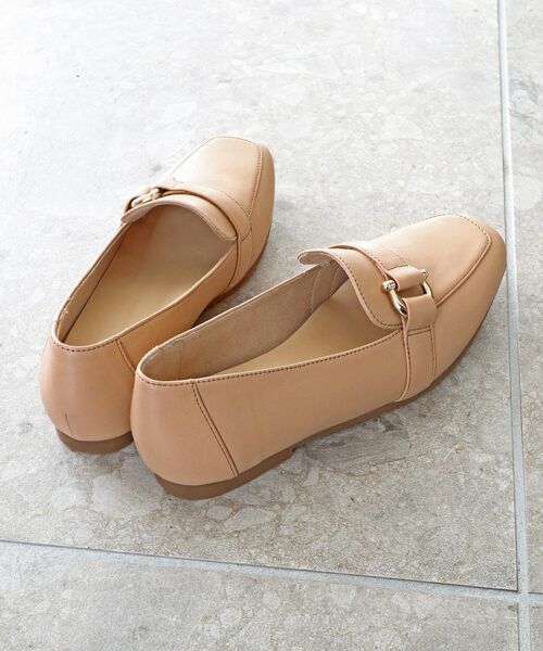 MODE KAORI / モードカオリ フラットシューズ | 【本革】 ベルトローファー 6722 | 詳細11
