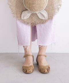 MODE KAORI / モードカオリ サンダル | 【本革】 ローヒールサンダル 6232