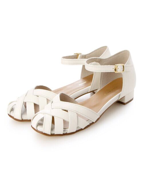 MODE KAORI / モードカオリ サンダル | 【本革】 ローヒールサンダル 6232 | 詳細1