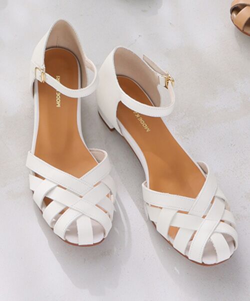 MODE KAORI / モードカオリ サンダル | 【本革】 ローヒールサンダル 6232 | 詳細5