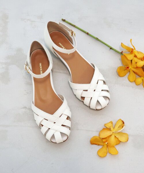 MODE KAORI / モードカオリ サンダル | 【本革】 ローヒールサンダル 6232 | 詳細6