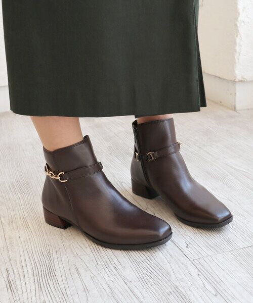 MODE KAORI / モードカオリ ブーツ（ショート丈） | 【本革】 ショートブーツ 21430  | 詳細14