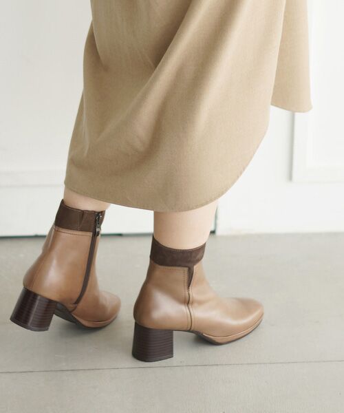 MODE KAORI / モードカオリ ブーツ（ショート丈） | 【本革】 ショートブーツ 21433  | 詳細7