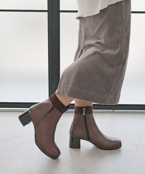 MODE KAORI / モードカオリ ブーツ（ショート丈） | 【本革】 ショートブーツ 21433  | 詳細13