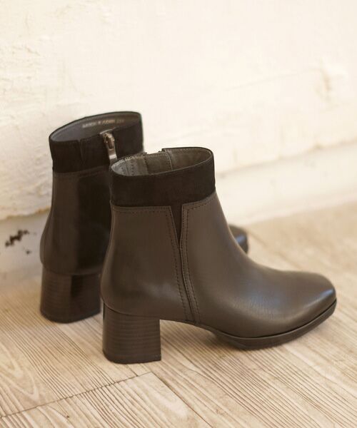 MODE KAORI / モードカオリ ブーツ（ショート丈） | 【本革】 ショートブーツ 21433  | 詳細20