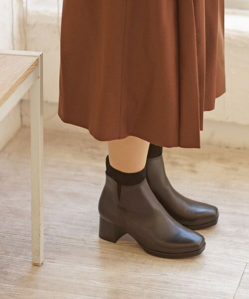 MODE KAORI / モードカオリ ブーツ（ショート丈） | 【本革】 ショートブーツ 21433  | 詳細21