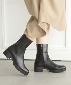 MODE KAORI / モードカオリ ブーツ（ショート丈） | 【本革】 チェルシーブーツ 21435 