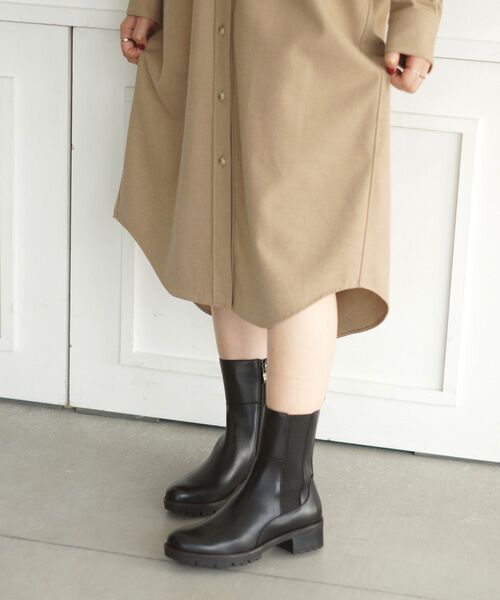 MODE KAORI / モードカオリ ブーツ（ショート丈） | 【本革】 チェルシーブーツ 21435  | 詳細13